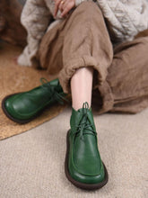 Women Lace Up Luxury Designers Boots Soft Soles-BS01018-Veeddydropshipping